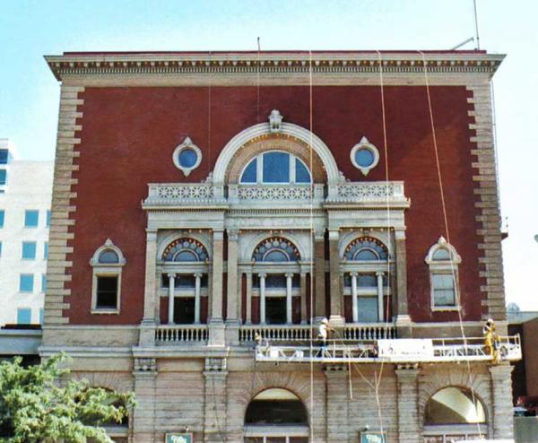 Folley Theater after Brick Restoration