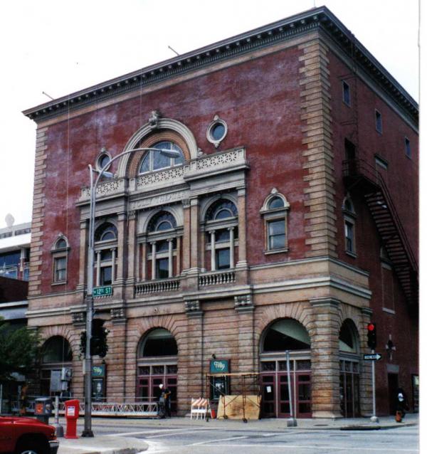 Folley Theater before Brick Restoration