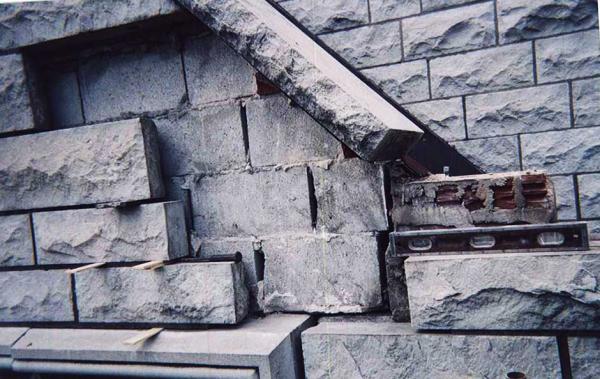 Commercial Stone Veneer Restoration